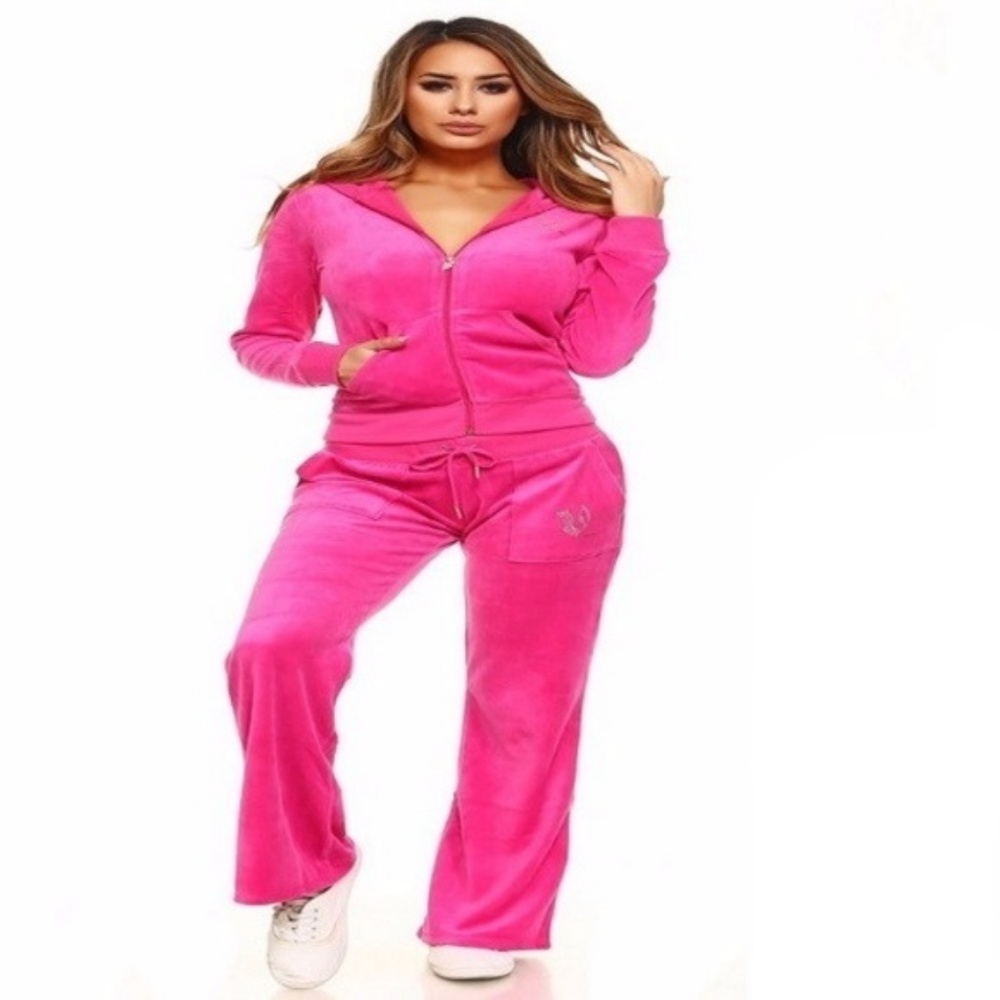 Women's Soft Velour Zip Up Hoodie & Sweat last one